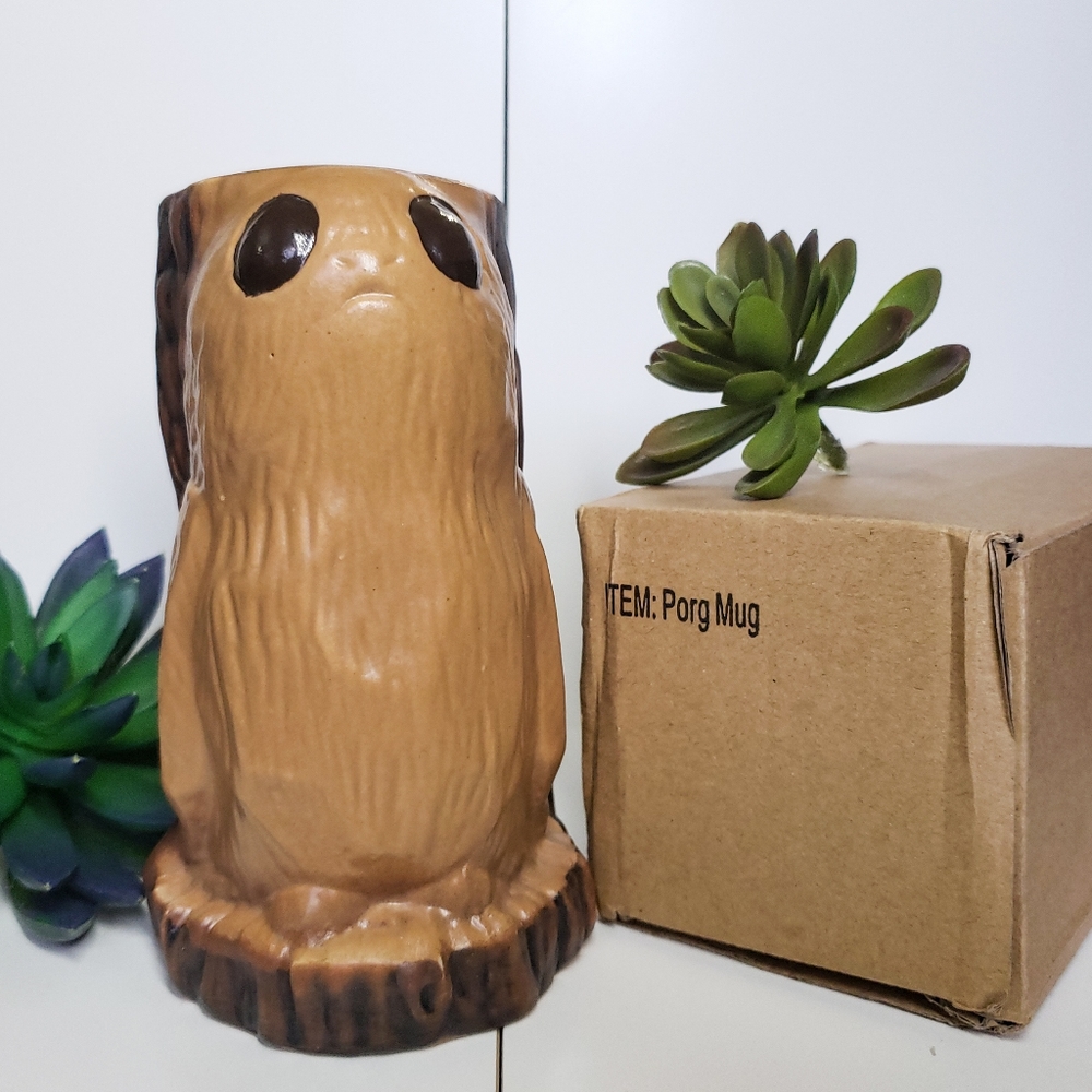 NWT Porg Mug Oga's Cantina GALAXYS EDGE EXCLUSIVE